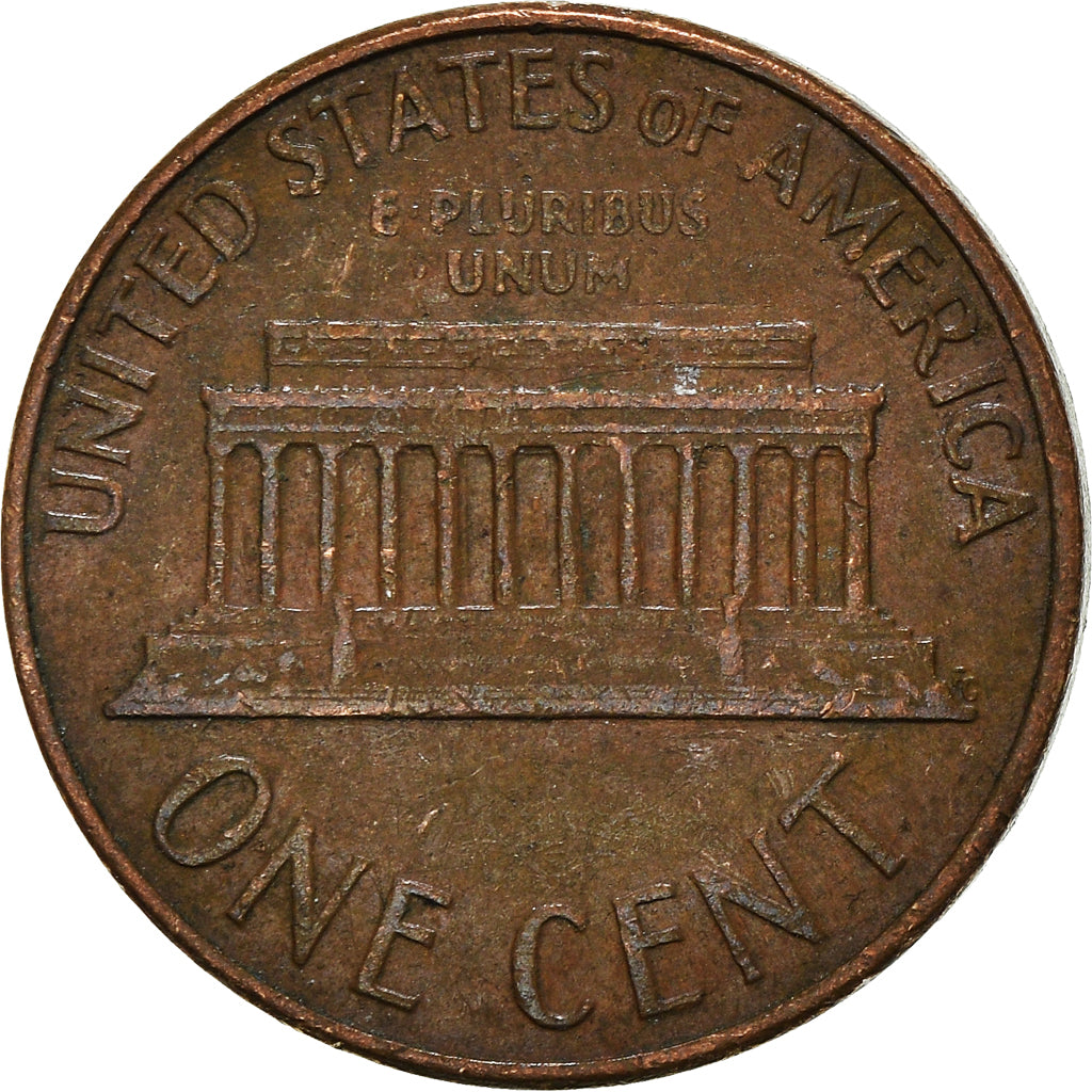 Moneta, Stati Uniti, Cent, 1968