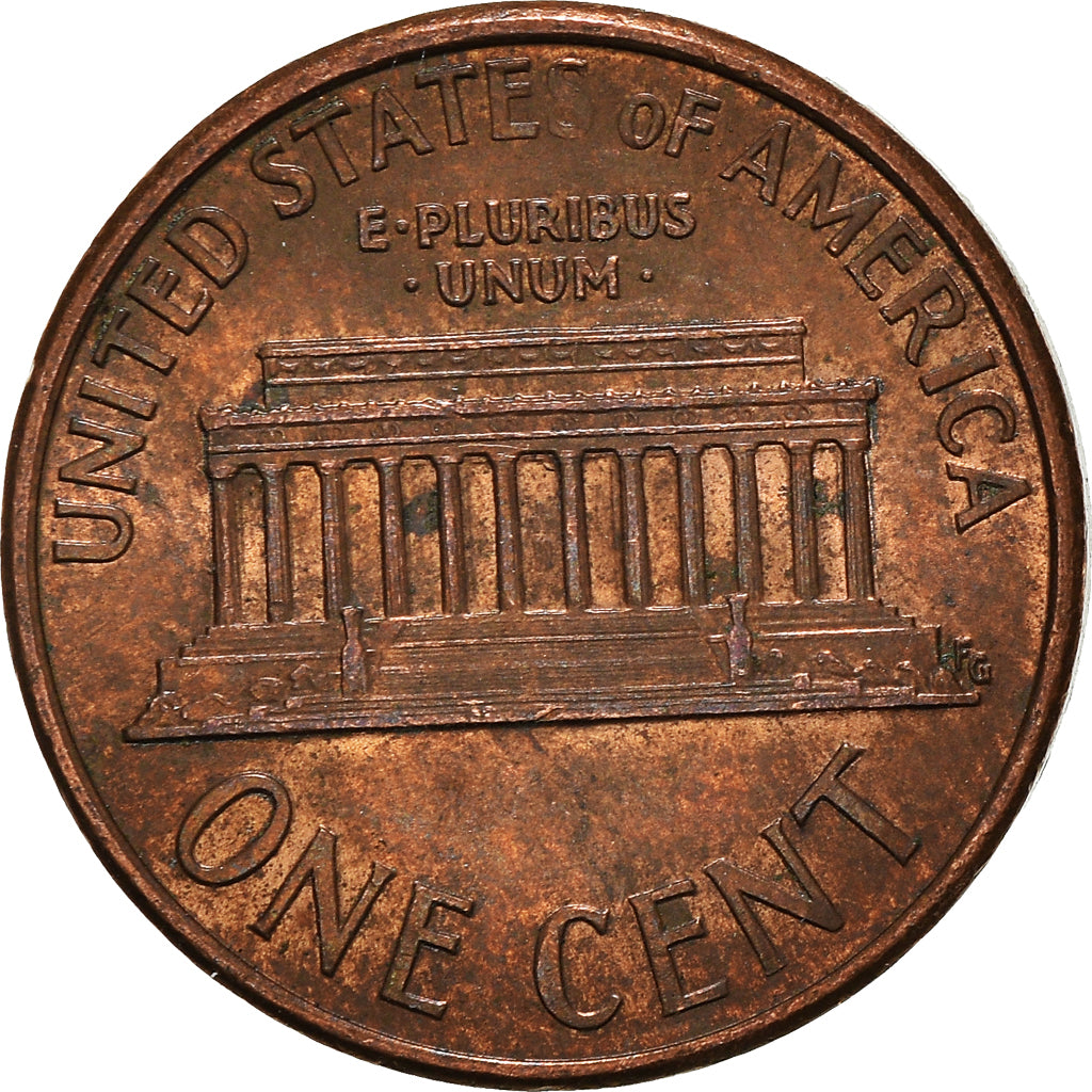 Moneda, Estados Unidos, Cent, 1991