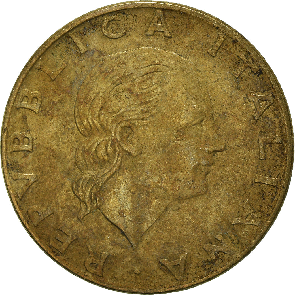 Münze, Italien, 200 Lire, 1978
