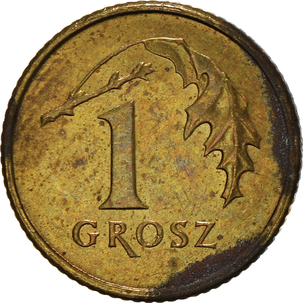 Moneta, Polonia, Grosz, 2009