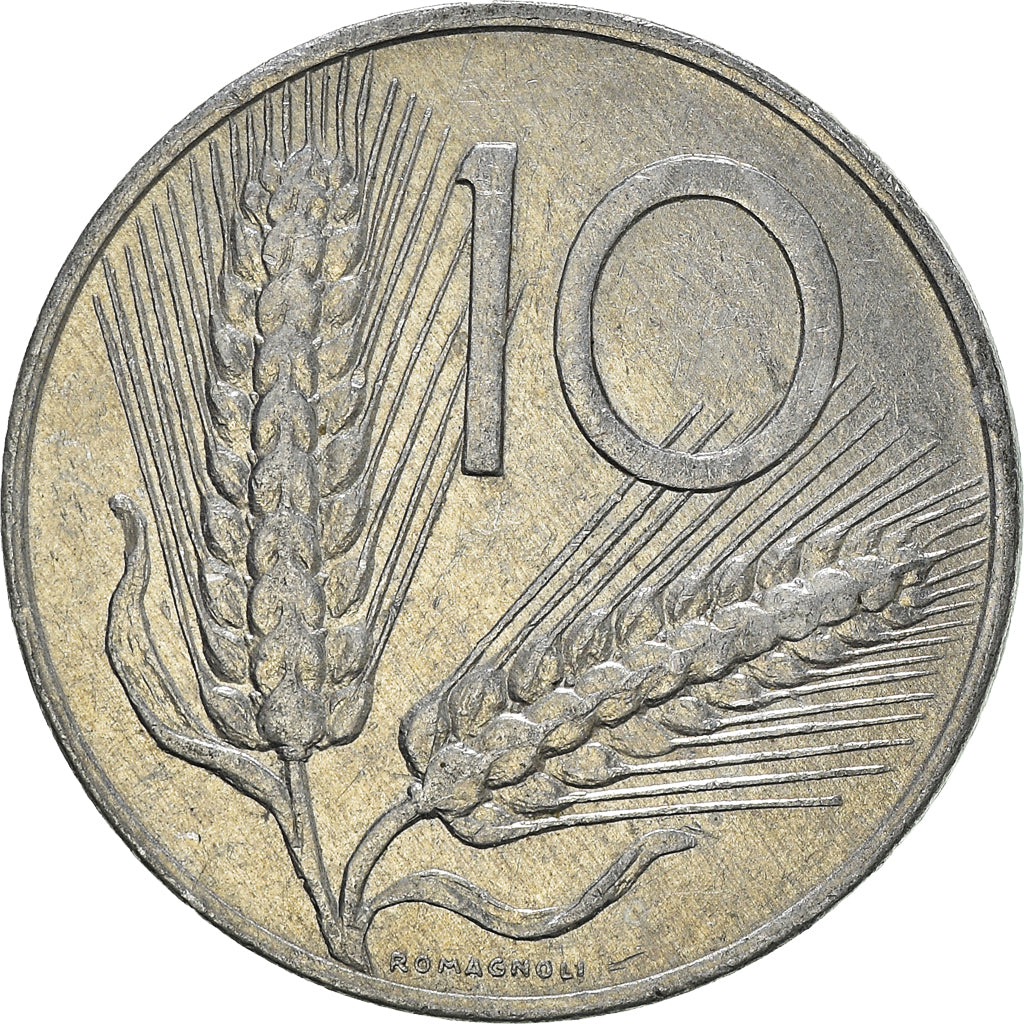 Moneta, Italia, 10 Lire, 1982