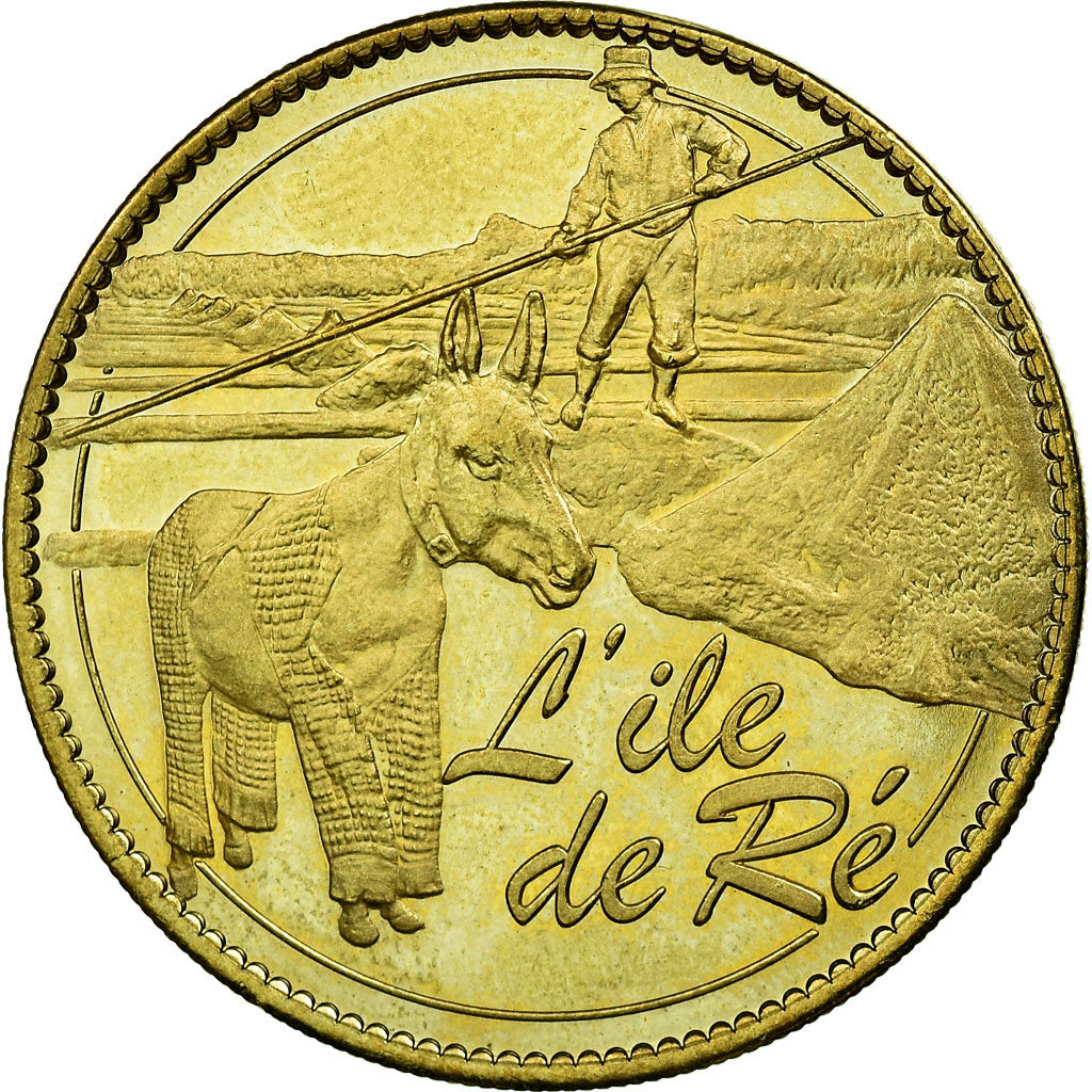 France, Token, Tourist Token, 2008, Arthus Bertrand, MS(63), Cupro-nickel