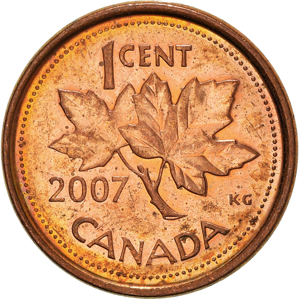 Moneta, Canada, Cent, 2007