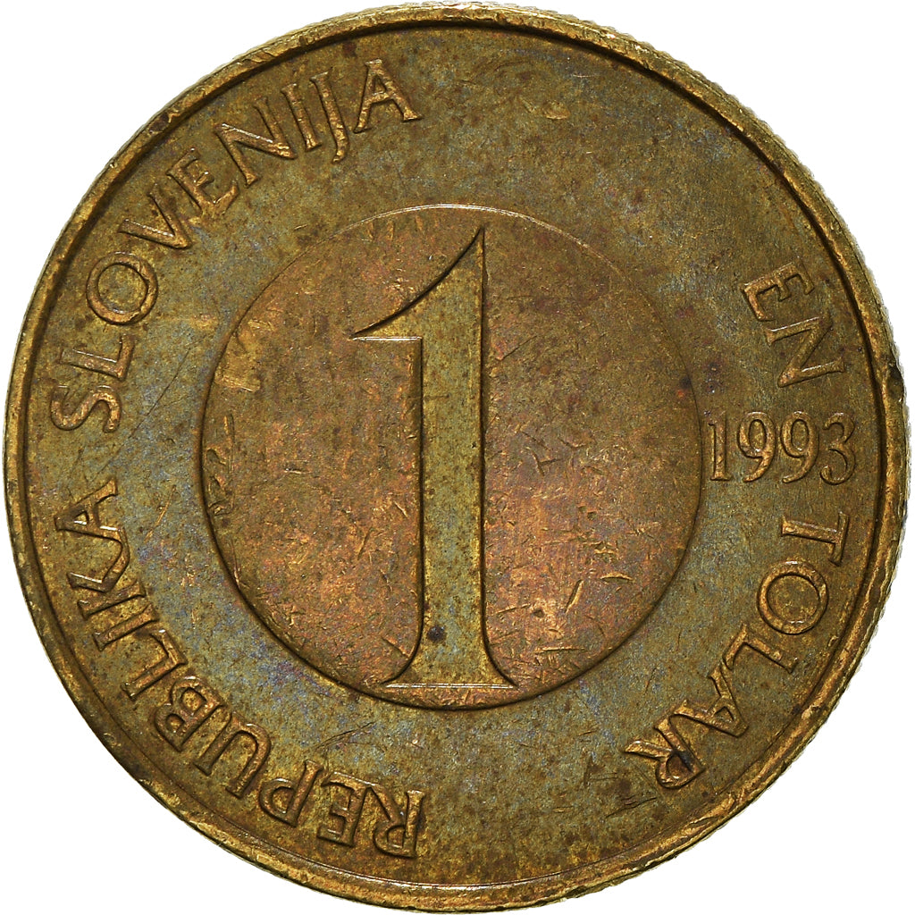 Münze, Slowenien, Tolar, 1993