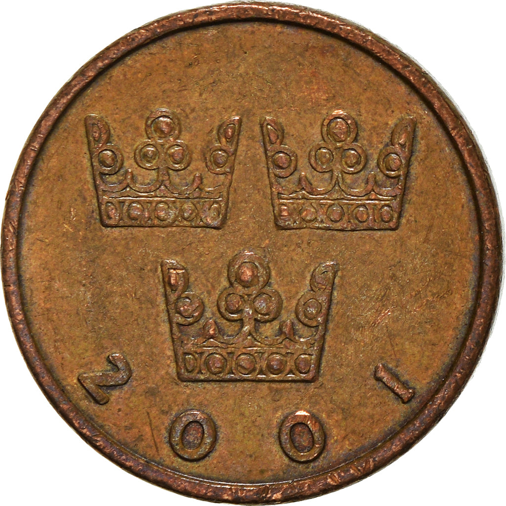 Coin, Sweden, 50 Öre, 2001