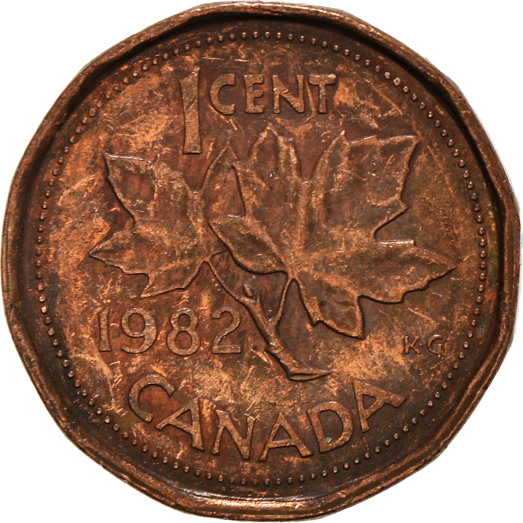 Moneta, Canada, Cent, 1982