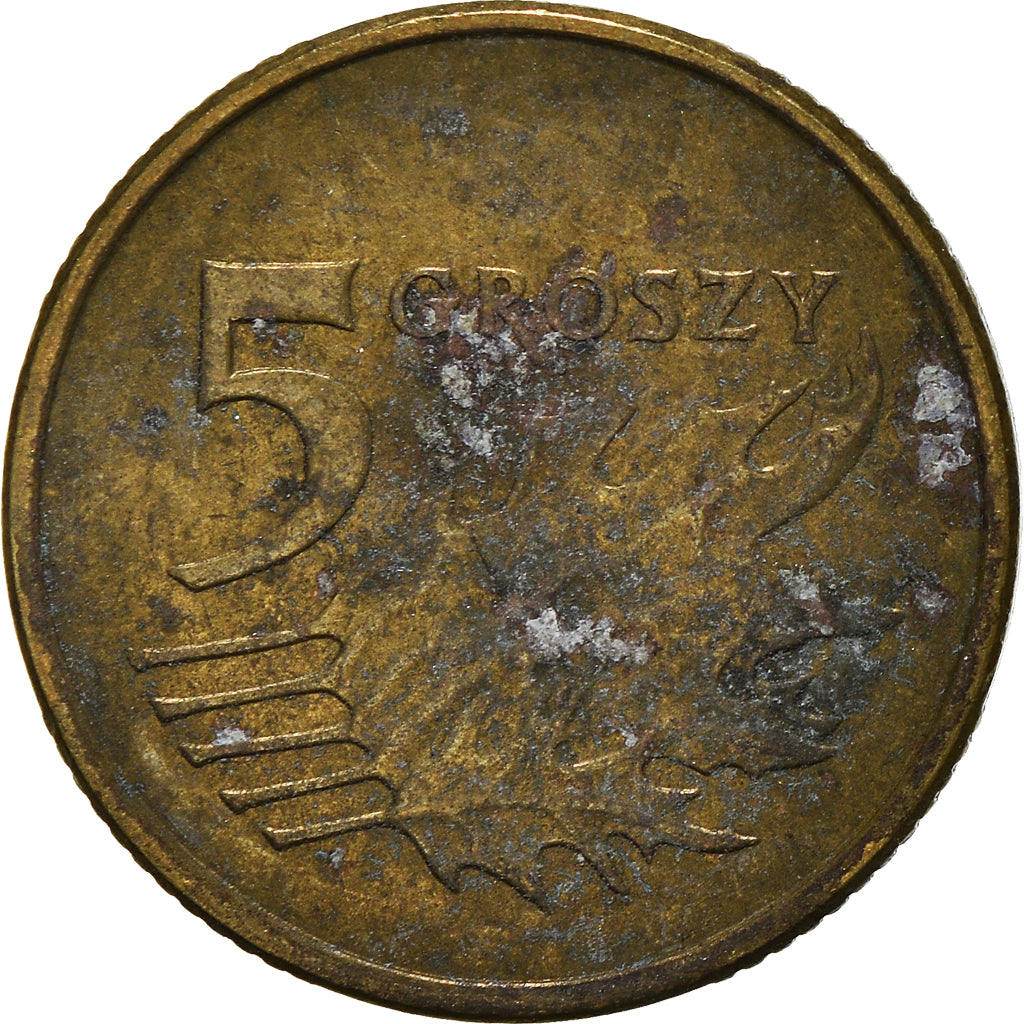 Coin, Poland, 5 Groszy, 2009