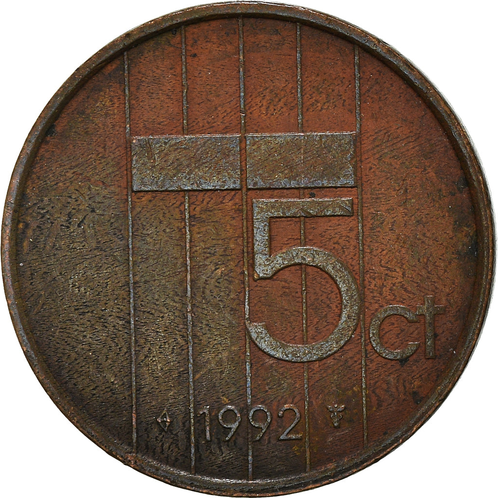 Munten, Nederland, 5 Cents, 1992