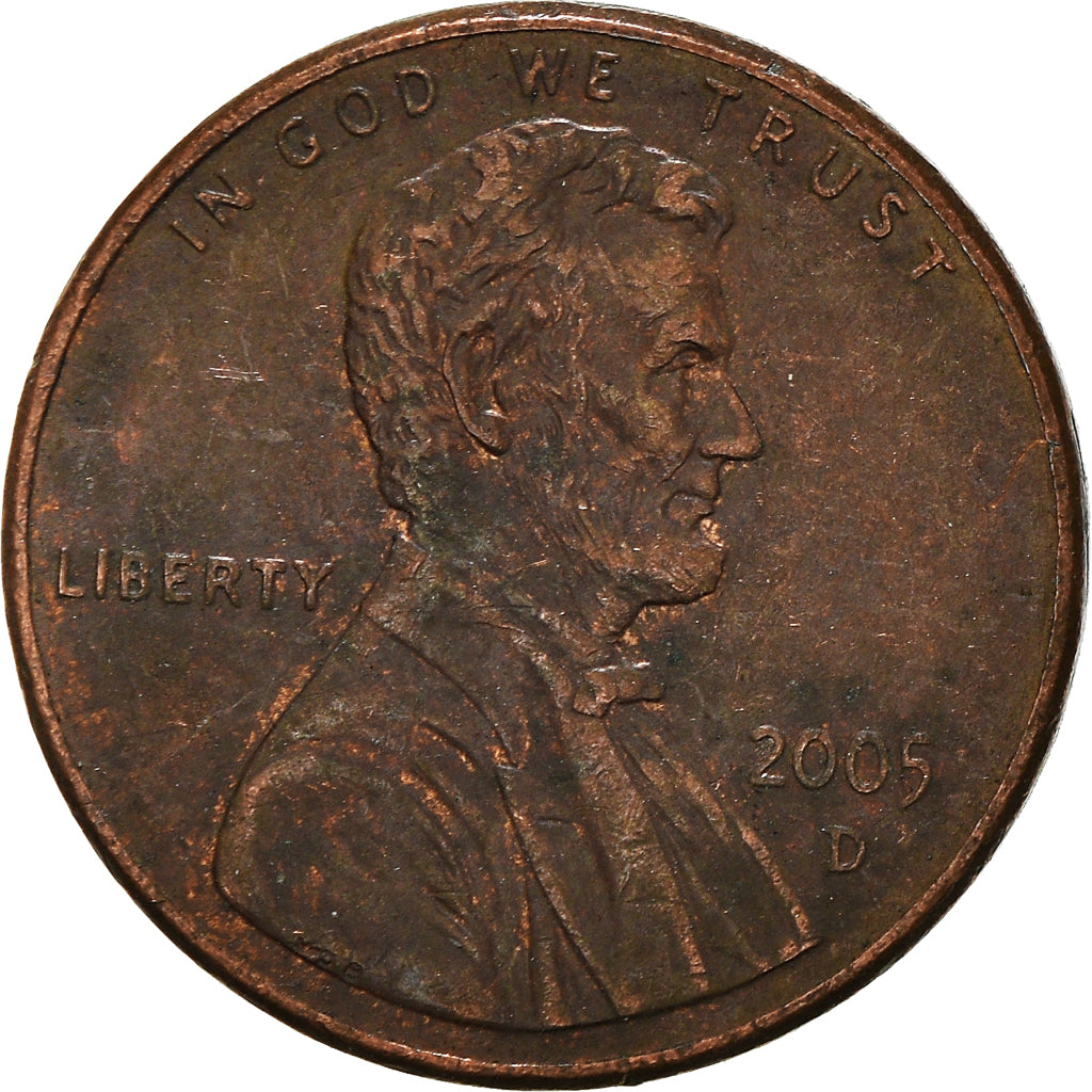 Moneta, Stati Uniti, Cent, 2005