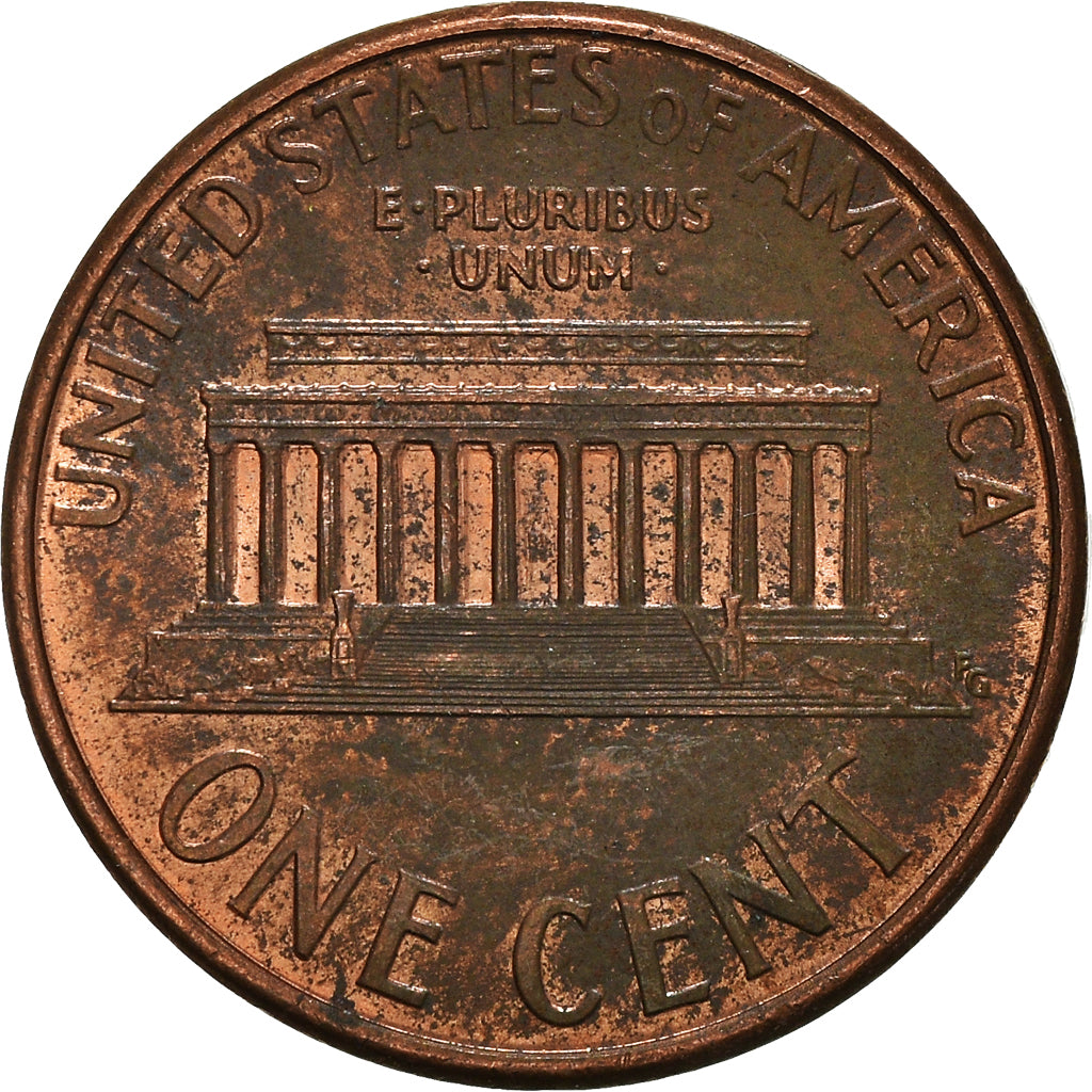 Moeda, Estados Unidos da América, Cent, 1996