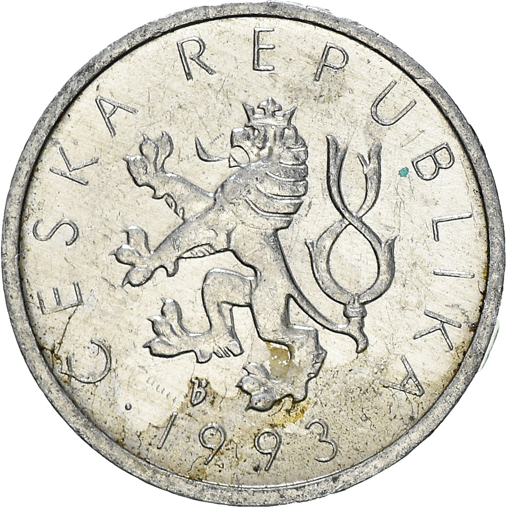 Moneda, República Checa, 10 Haleru, 1993