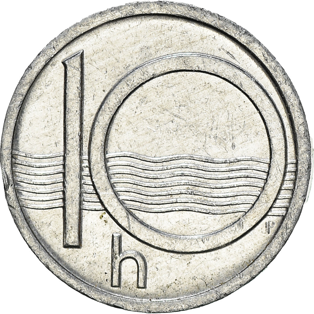 Moneda, República Checa, 10 Haleru, 1993