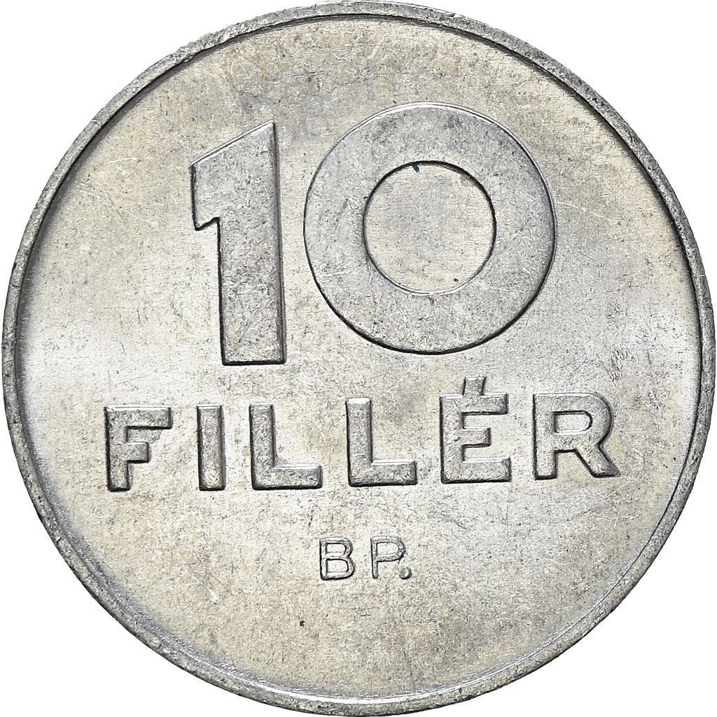 Coin, Hungary, 10 Filler, 1989
