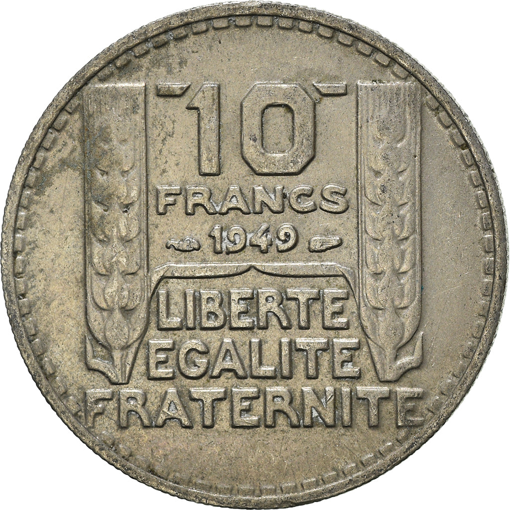 Münze, Frankreich, 10 Francs, 1949