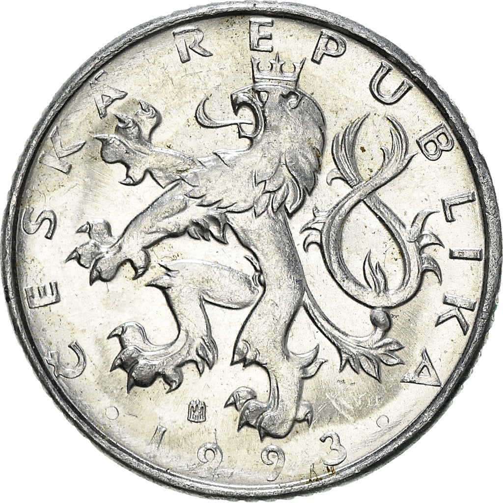 Moneta, Repubblica Ceca, 50 Haleru, 1993