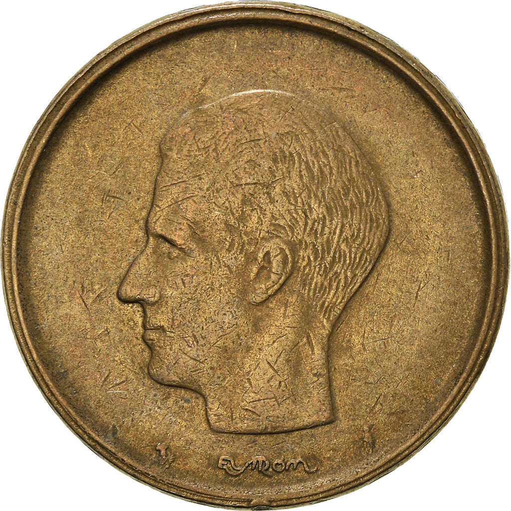 Monnaie, Belgique, 20 Francs, 20 Frank, 1980