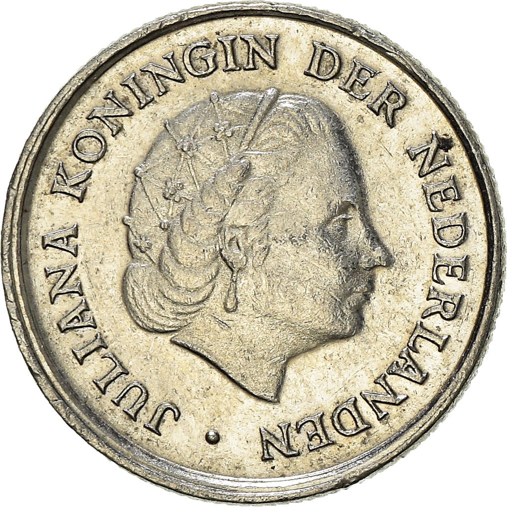 Münze, Niederlande, 10 Cents, 1977