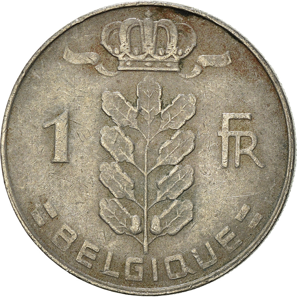 Coin, Belgium, Franc, 1974