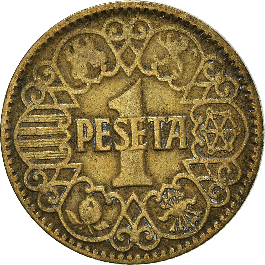 Münze, Spanien, Peseta, 1944