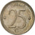 Moneta, Belgio, 25 Centimes, 1968