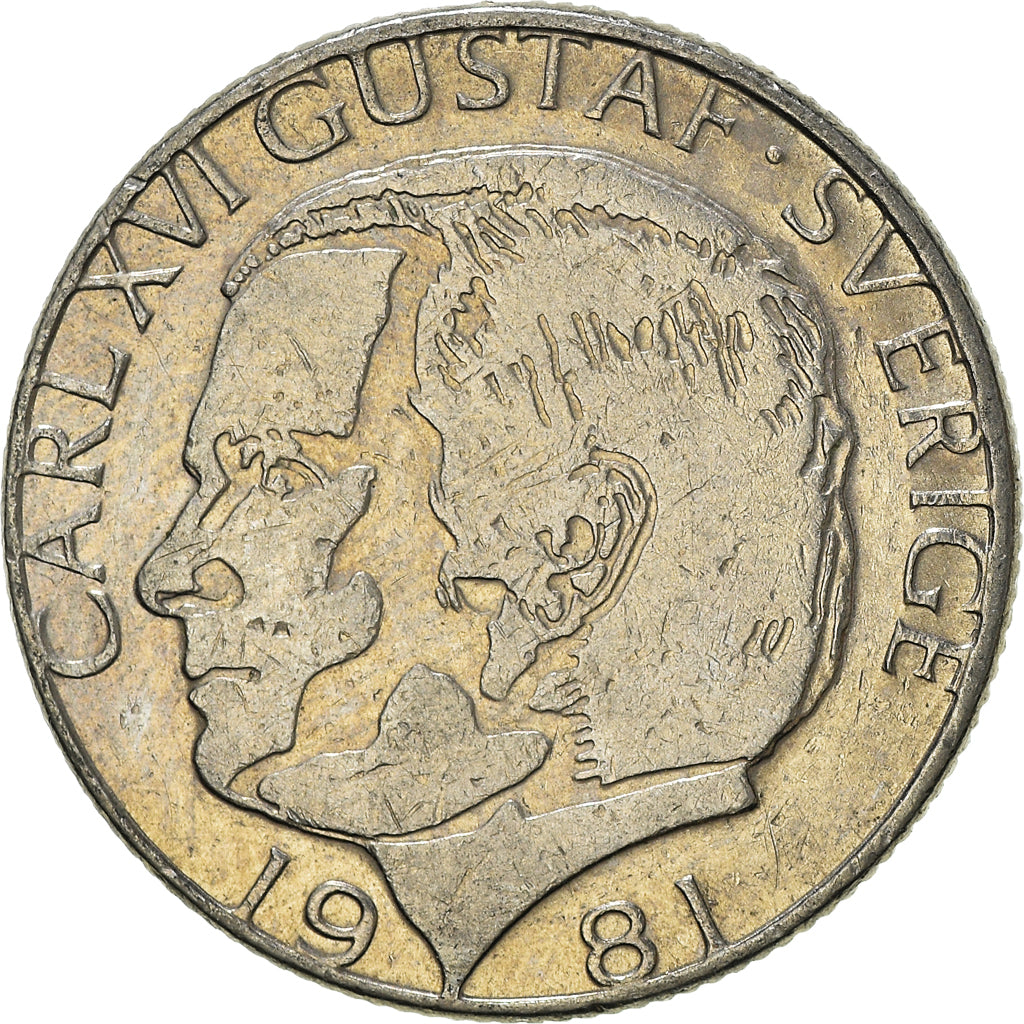 Moneta, Svezia, Krona, 1981