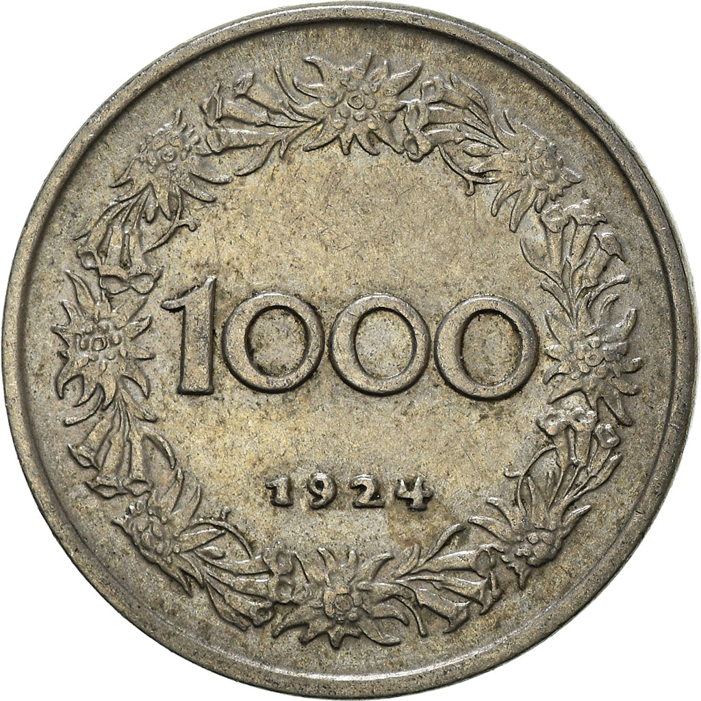 Coin, Austria, 1000 Kronen, 1924