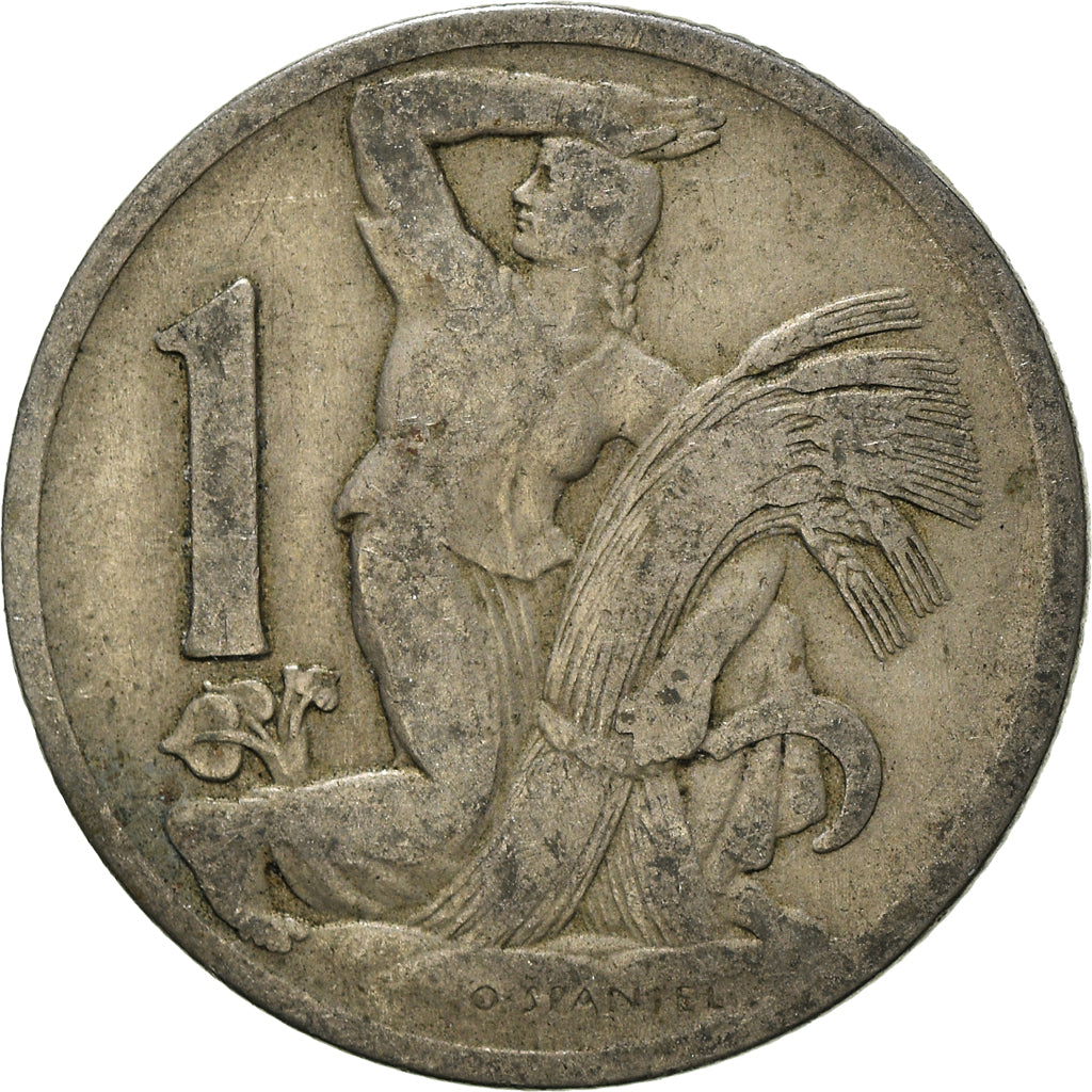 Coin, Czechoslovakia, Koruna, 1922