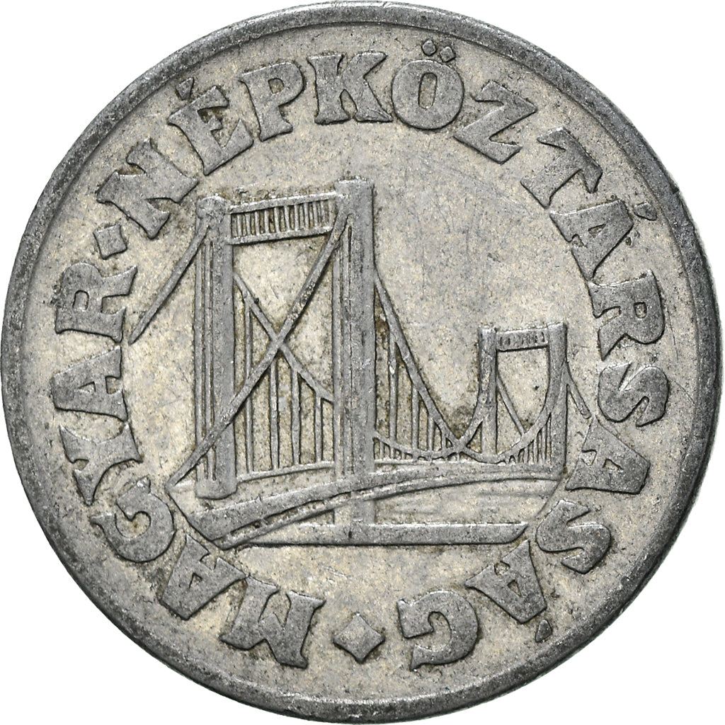 Moneda, Hungría, 50 Fillér, 1977