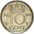 Münze, Niederlande, 10 Cents, 1980
