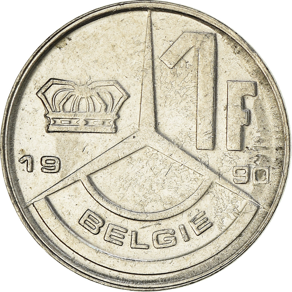 Munten, België, Franc, 1990