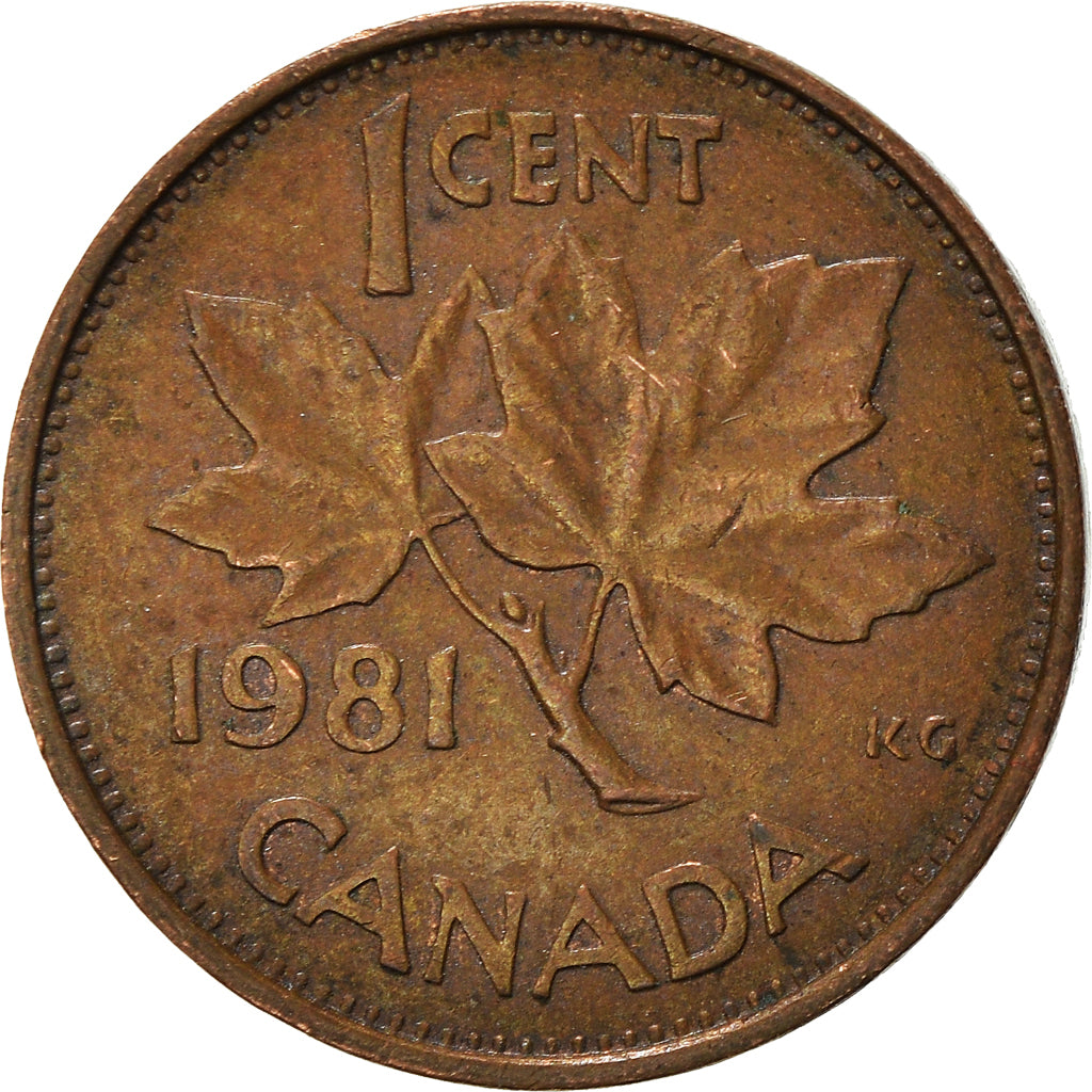 Moneta, Canada, Cent, 1981