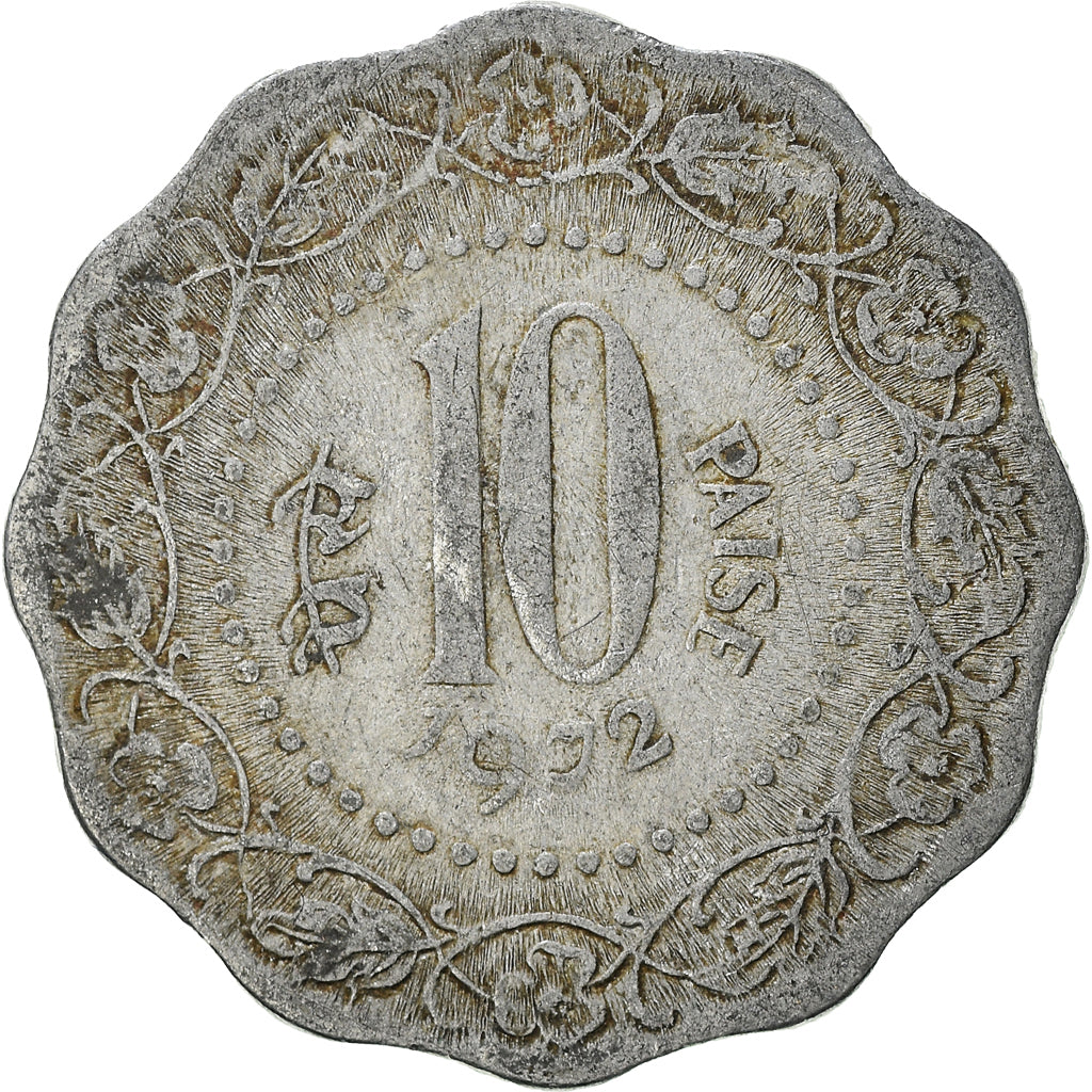 Munten, INDIAASE REPUBLIEK, 10 Paise, 1972