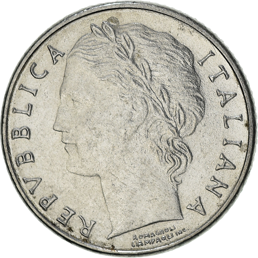 Moneda, Italia, 100 Lire, 1990