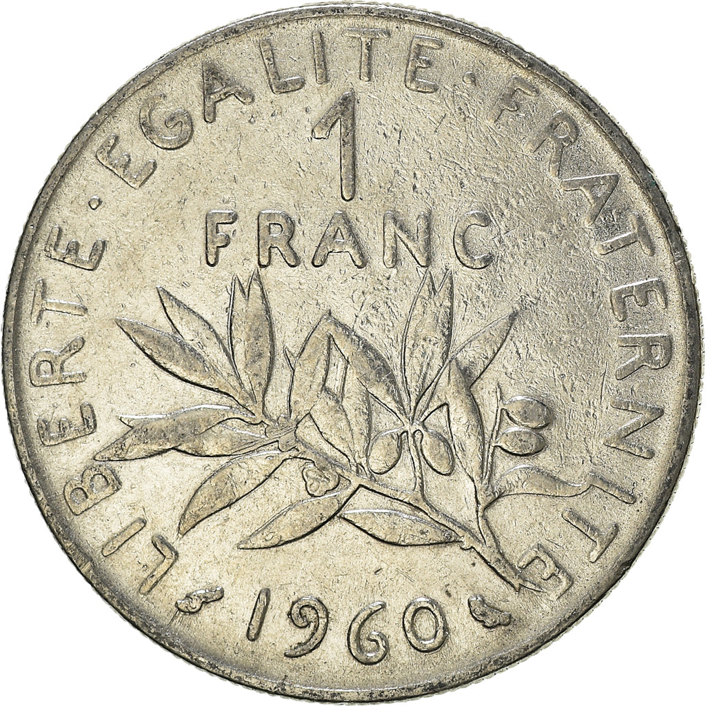 Munten, Frankrijk, Franc, 1960