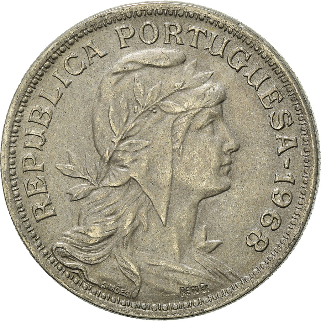 Munten, Portugal, 50 Centavos, 1968