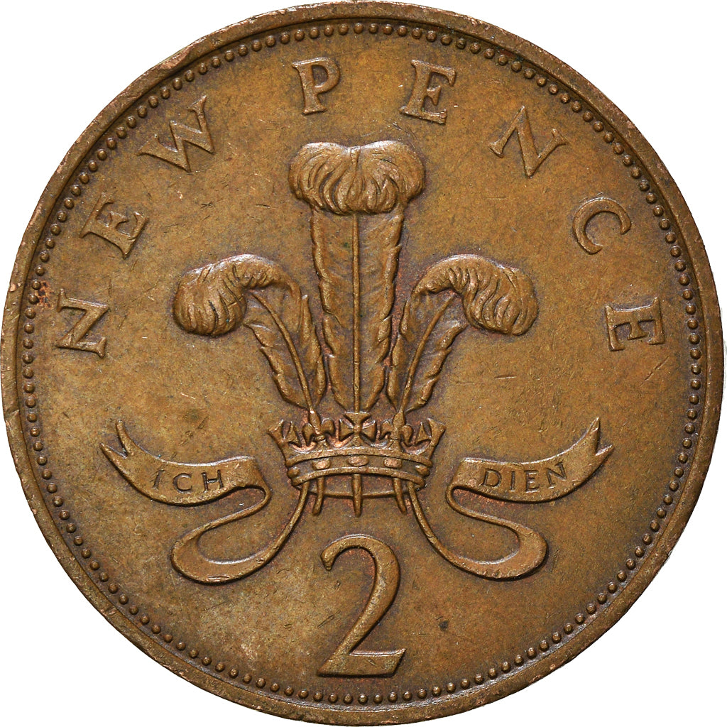 Moneta, Wielka Brytania, 2 New Pence, 1979