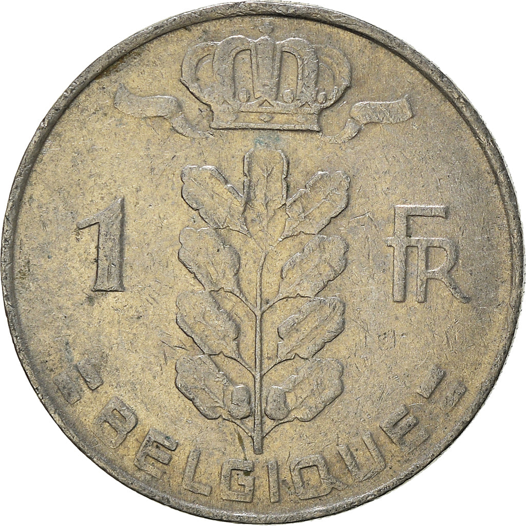 Moneta, Belgia, Franc, 1975