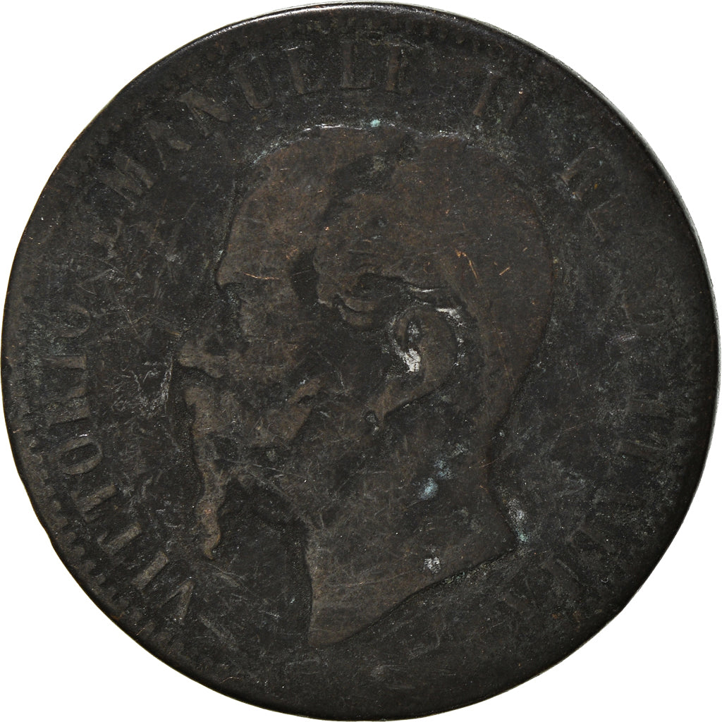 Coin, Italy, 10 Centesimi, 1866