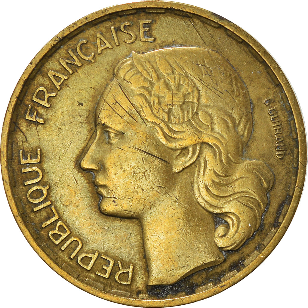 Moneta, Francja, 20 Francs, 1953