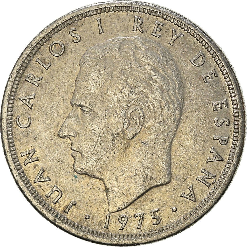 Moeda, Espanha, 5 Pesetas, 1975 (76)