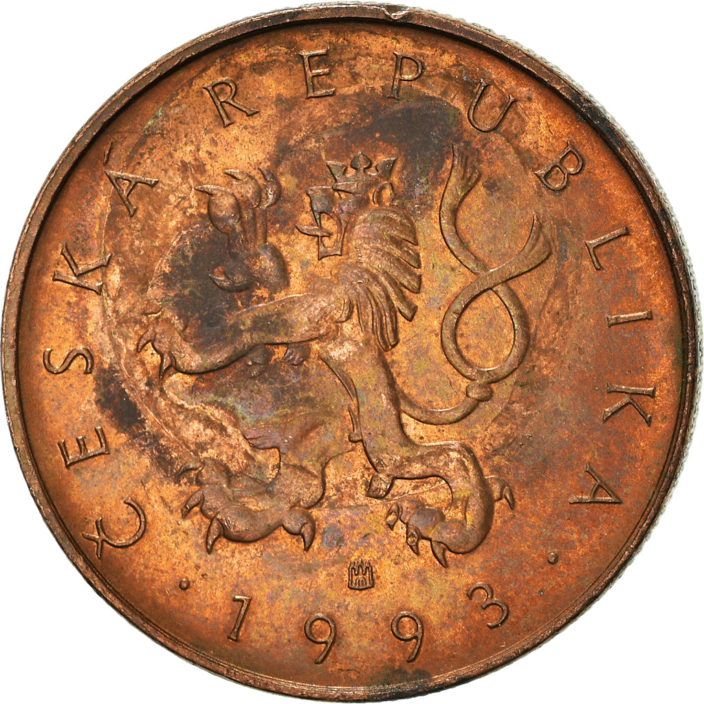 Moneda, República Checa, 10 Korun, 1993