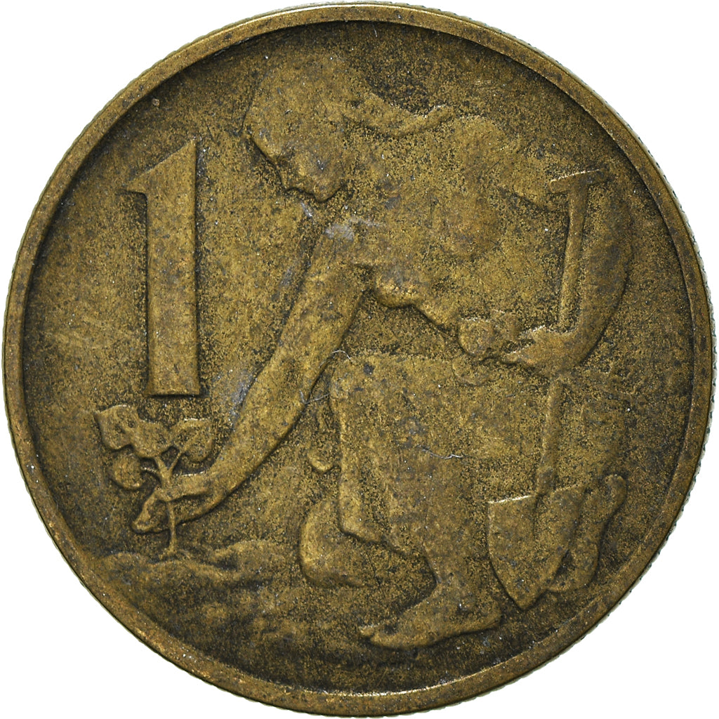 Moeda, Checoslováquia, Koruna, 1962