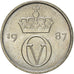 Moneta, Norwegia, 10 Öre, 1987