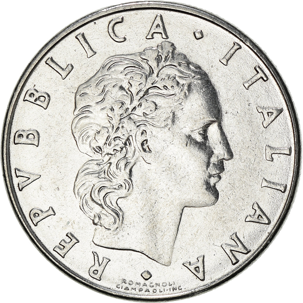 Monnaie, Italie, 50 Lire, 1980