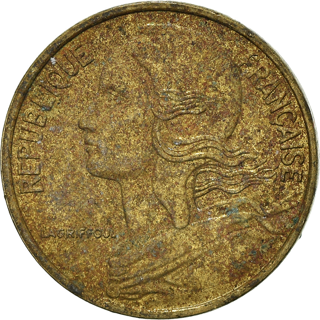 Moneta, Francia, 5 Centimes, 1988