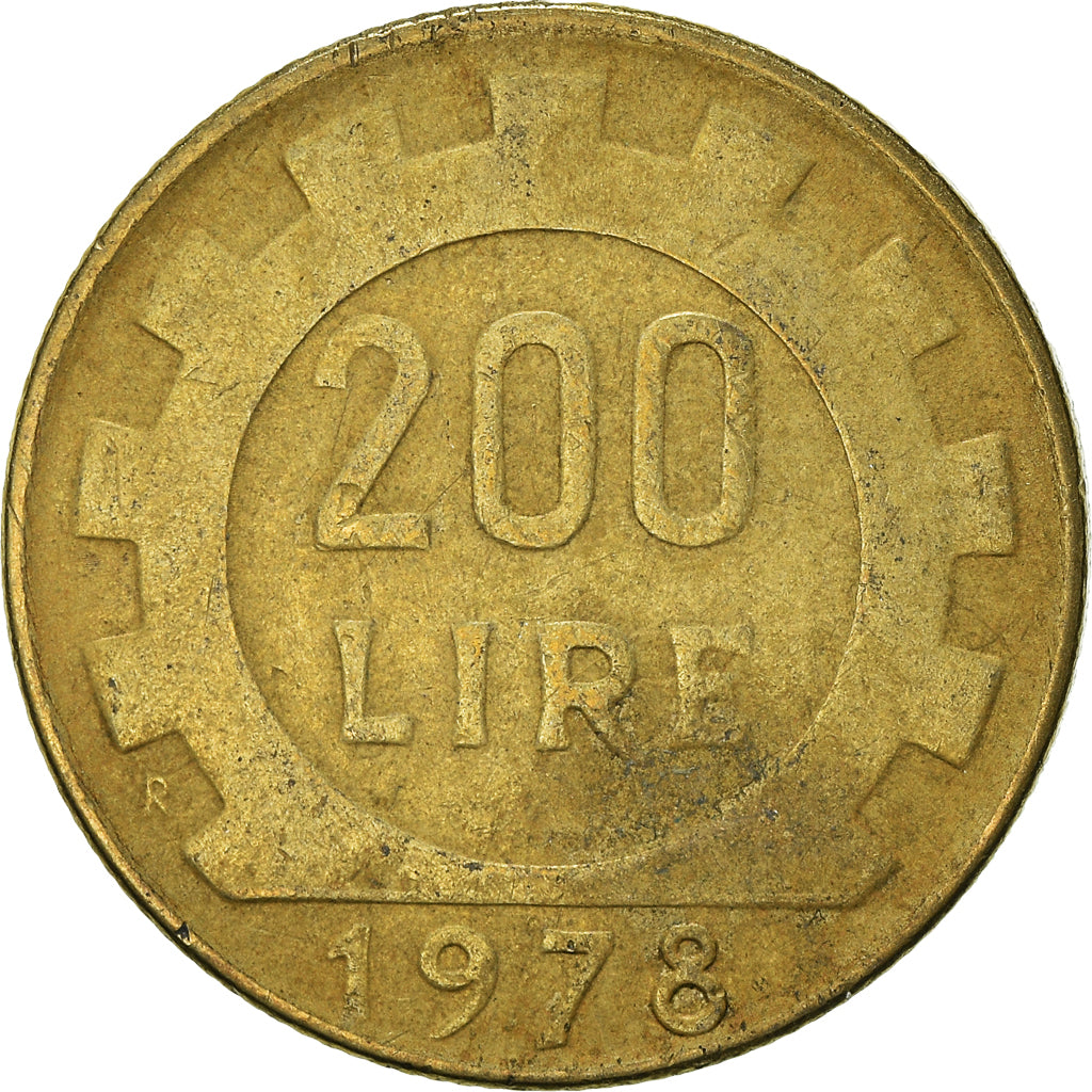 Munten, Italië, 200 Lire, 1978