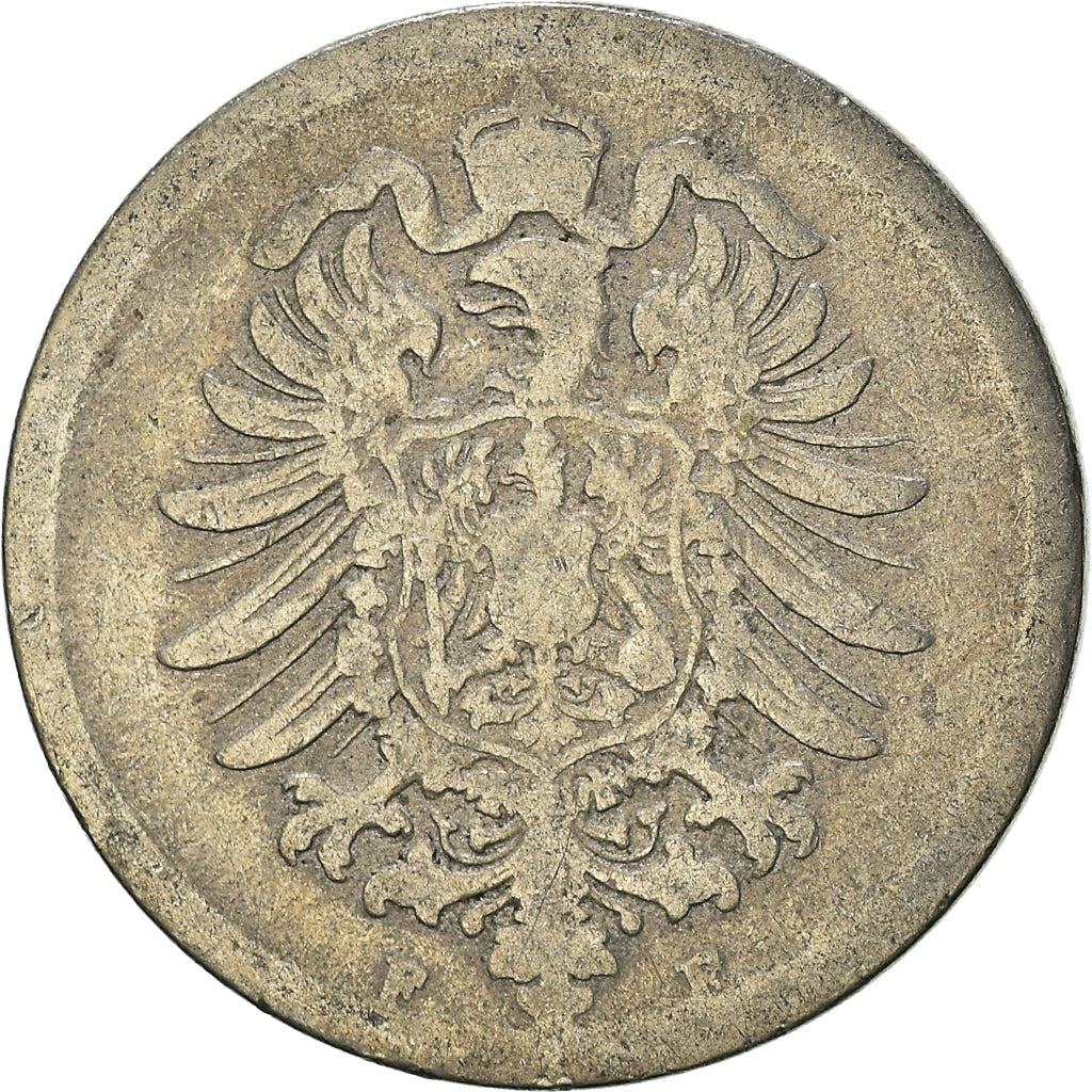 Monnaie, Empire allemand, 10 Pfennig, 1875