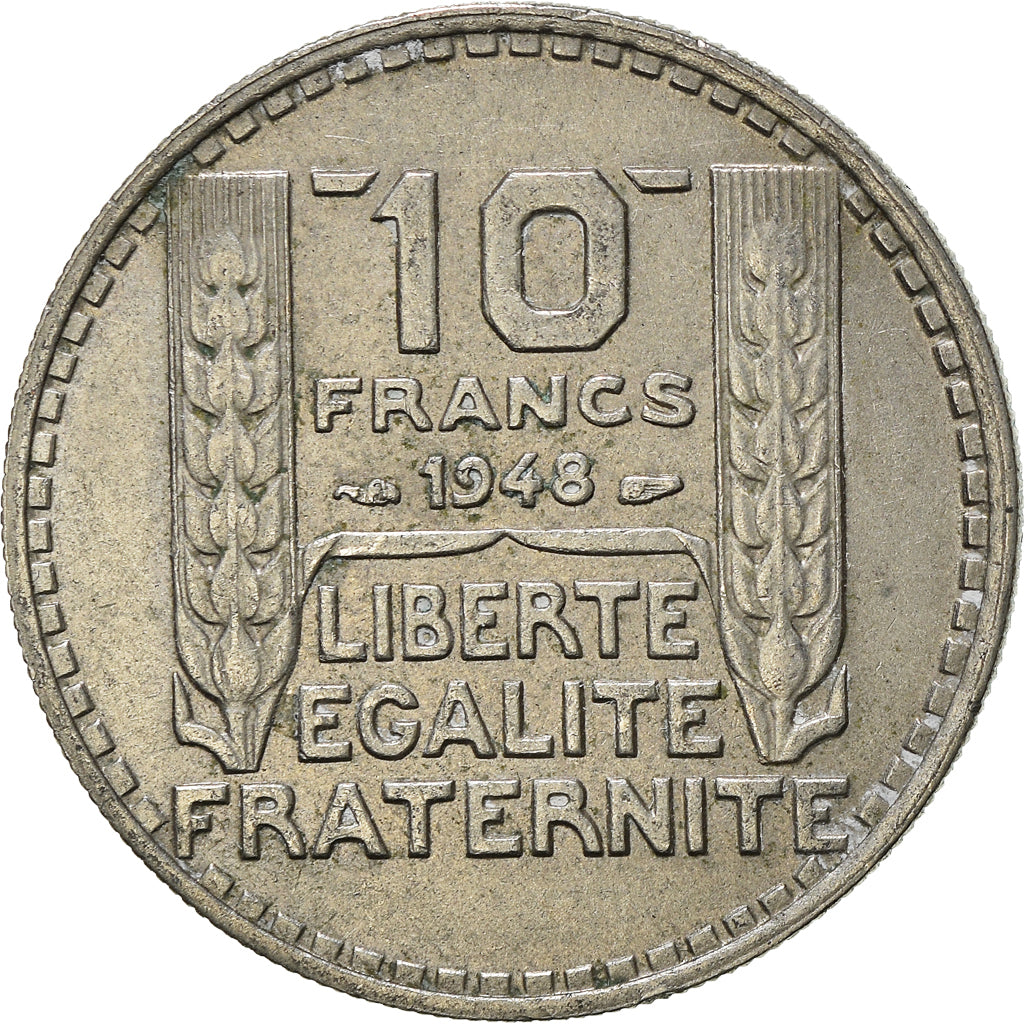 Munten, Frankrijk, 10 Francs, 1948