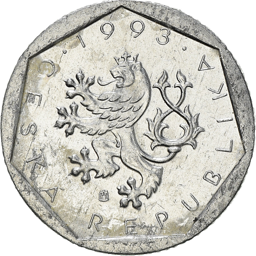 Moneta, Repubblica Ceca, 20 Haleru, 1993