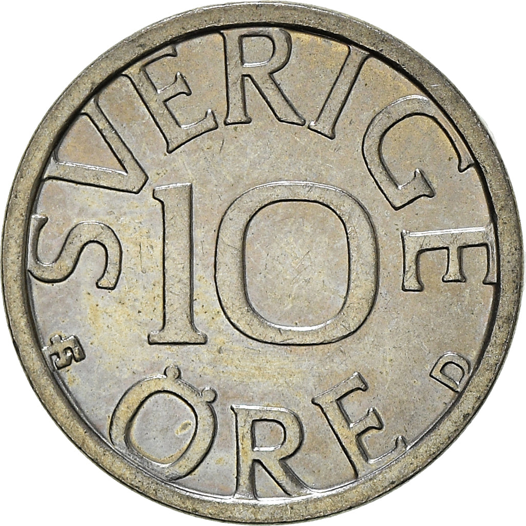 Coin, Sweden, 10 Öre, 1988